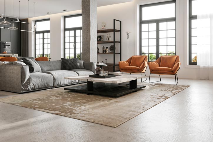 Modern loft apartment interior Modern loft apartment interior