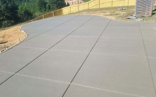 brockelbank-55 One of our concrete driveways in progress in SC